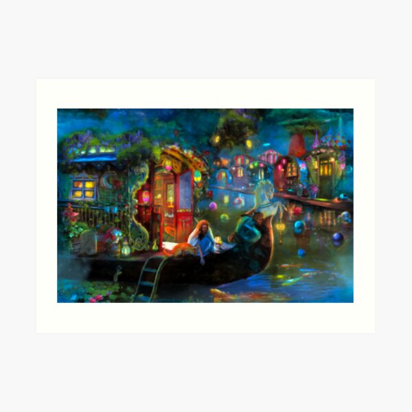 Wanderer's Cove Art Print