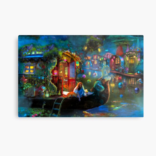 Wanderer's Cove Metal Print