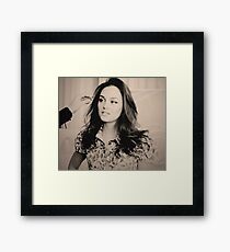 Blair Waldorf Framed Print