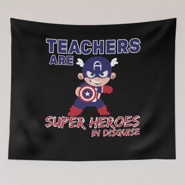 Item preview, Teachers Are Super Heroes In Disguise T-shirt designed and sold by NewDayDesigns.
