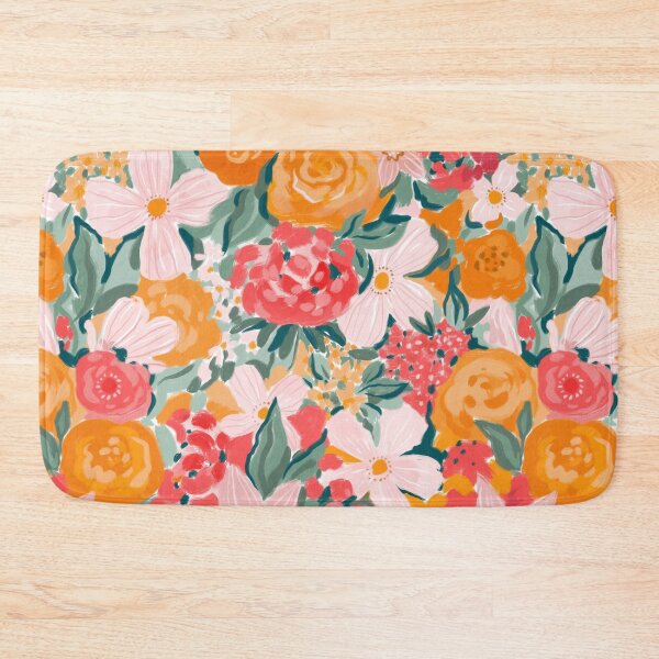 Item preview, Gouache flowers seamless pattern. Romantic floral female  print. designed and sold by Alenka Karabanova.