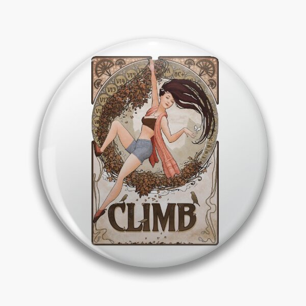Item preview, Art Nouveau Climber designed and sold by juhotuhoo.