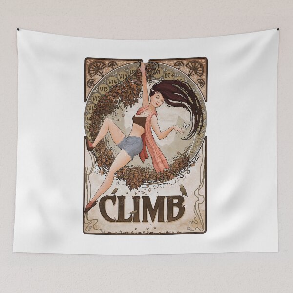 Item preview, Art Nouveau Climber designed and sold by juhotuhoo.