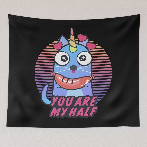 Item preview, Cat unicorn - find you half designed and sold by Olena Du.