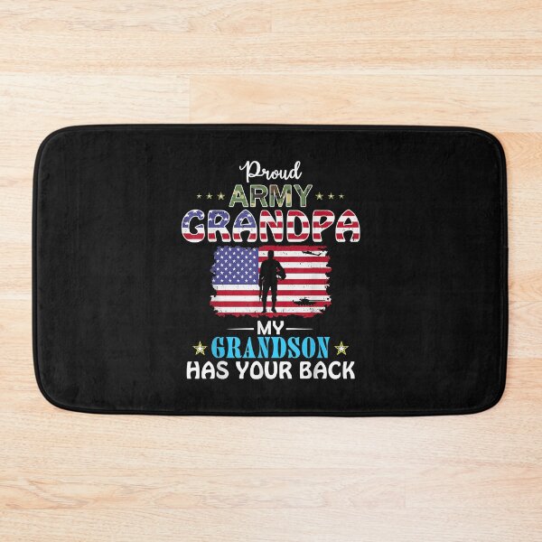 Item preview, Proud Army Grandpa, My Grandson Has Your Back | Gift Idea  | Gift For Grandma | Gift For Grandpa | Gift For Son | Gift For Grandson designed and sold by LanPhan.