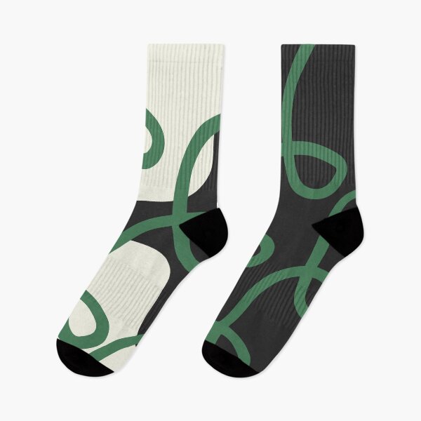 Item preview, Squiggly Minimalist Pattern Green designed and sold by ckylin.
