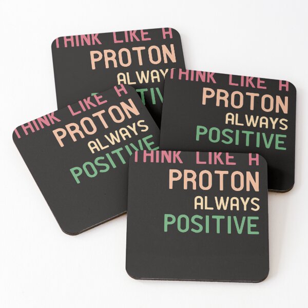 Item preview, Think like a proton always positive designed and sold by manardesign.