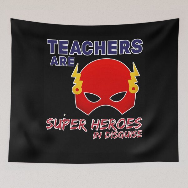 Item preview, Teachers Are Super Heroes In Disguise T-shirt - Flash designed and sold by NewDayDesigns.