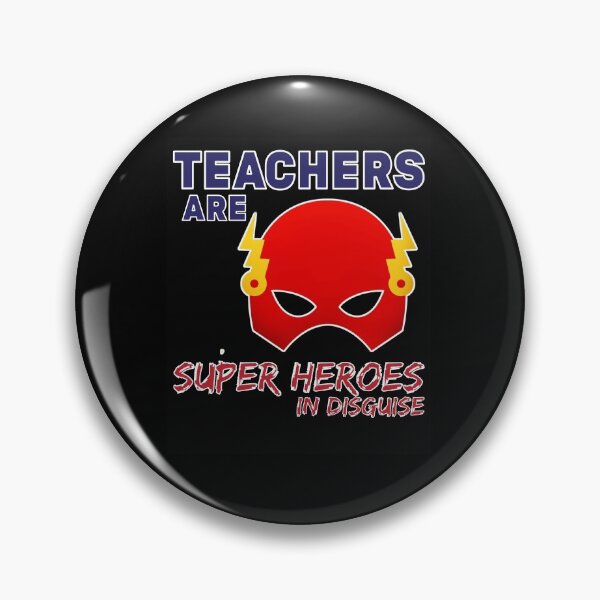 Item preview, Teachers Are Super Heroes In Disguise T-shirt - Flash designed and sold by NewDayDesigns.