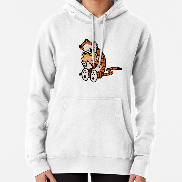Calv n Hobbes umarmen sich Hoodie