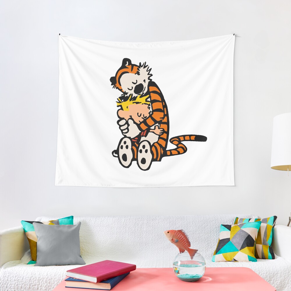 Discover Calvin and Hobbes Tapestry