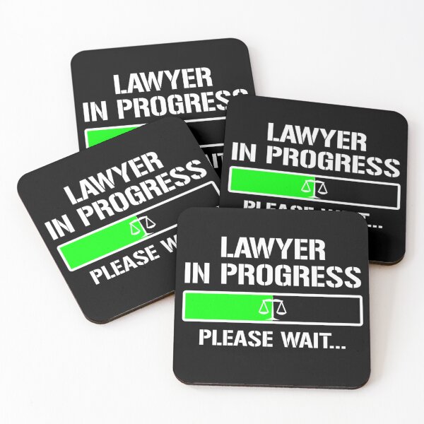 Item preview, Lawyer In Progress Funny Law School Student Gift designed and sold by Vlashilo.