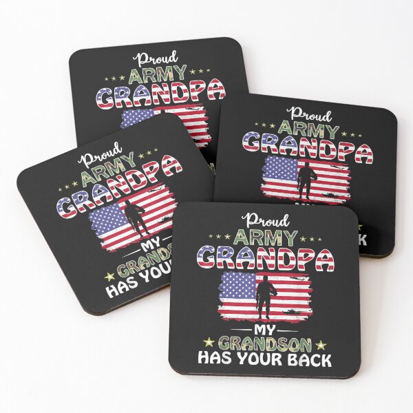 Item preview,  Proud Army Grandpa, My Grandson Has Your Back | Gift Idea  | Gift For Grandma | Gift For Grandpa | Gift For Son | Gift For Grandson designed and sold by LanPhan.