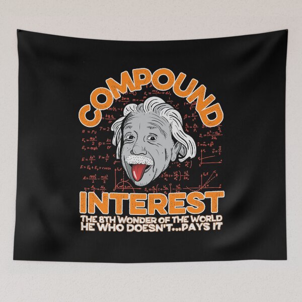 Item preview, Compound Interest the 8th wonder of the world designed and sold by FurioInc.