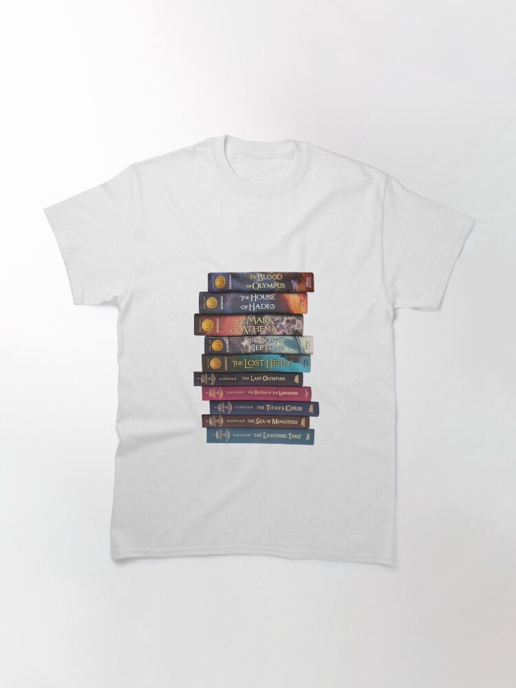 Thumbnail 3 of 7, Classic T-Shirt, Rick Riordan's Percy Jackson Series designed and sold by kyreeeeeeen.
