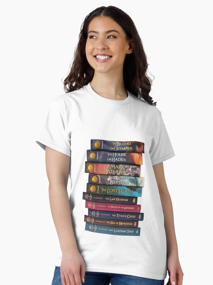 Thumbnail 1 of 7, Classic T-Shirt, Rick Riordan's Percy Jackson Series designed and sold by kyreeeeeeen.