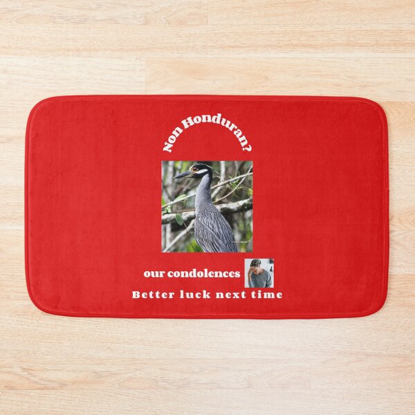 Item preview, "Condolences to non Hondurans"  (white text) designed and sold by skoumpourdides.
