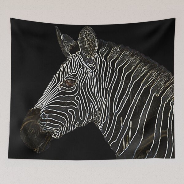 Item preview, Zebra Line Glow designed and sold by Boakes-Digital.