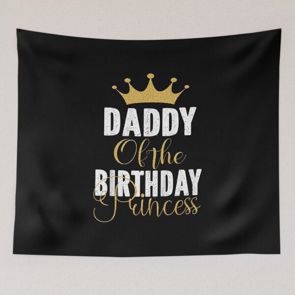 Item preview, Daddy Of The Birthday Princess Girls designed and sold by AlexaUSA.