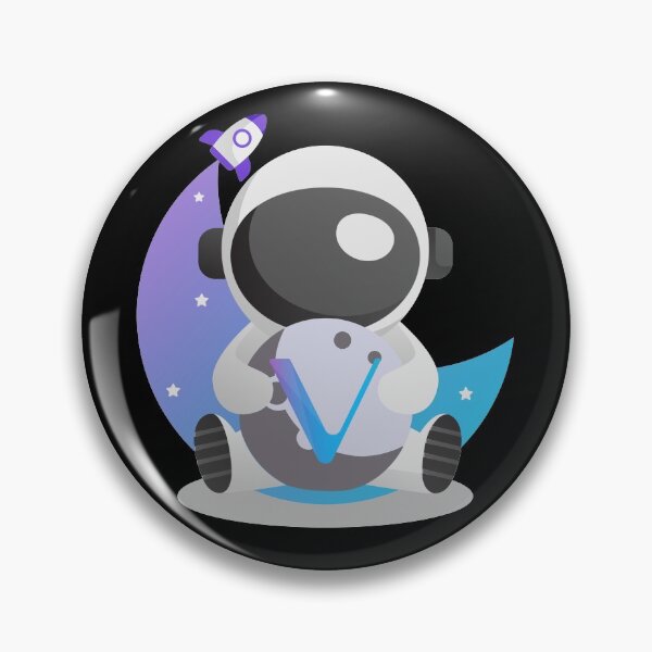 Item preview, Vechain to the Moon - this is a great gift for every cryptocurrency investor designed and sold by hyggekrog.