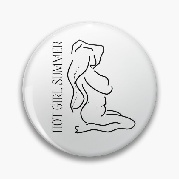 Item preview, minimalist HOT GIRL SUMMER  designed and sold by eleanor27.