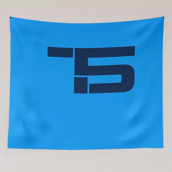 Item preview, Vanlife - T5 Badge - Ravenna Blue designed and sold by robnoble.