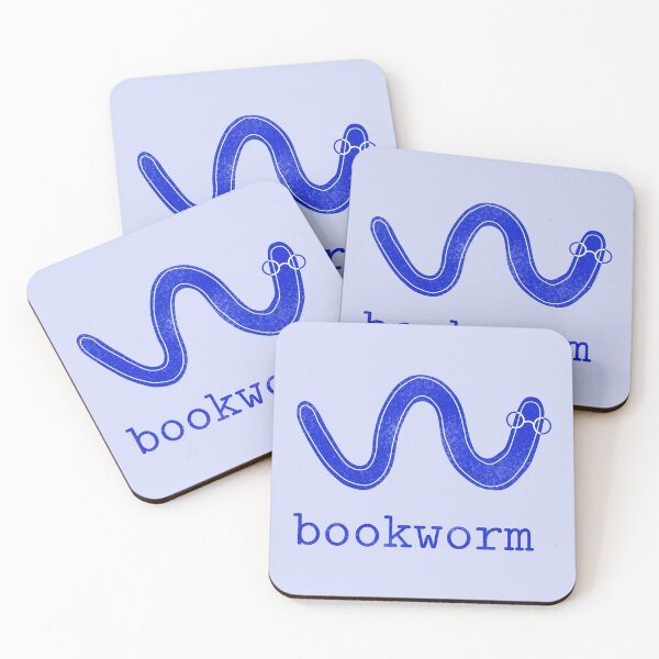 Item preview, book worm designed and sold by indiVisibl.