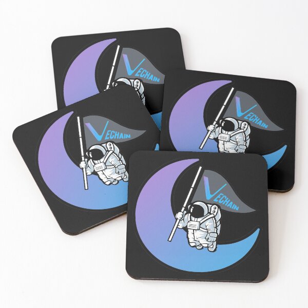 Item preview, Vechain to the Moon - this is a great gift for every cryptocurrency investor designed and sold by hyggekrog.