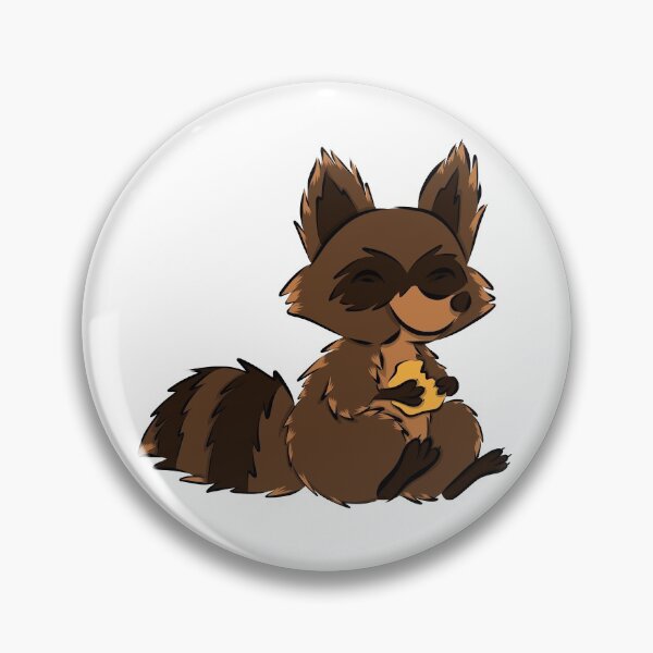 Item preview, Gloutu the raccoon designed and sold by PiechotkaAlice.