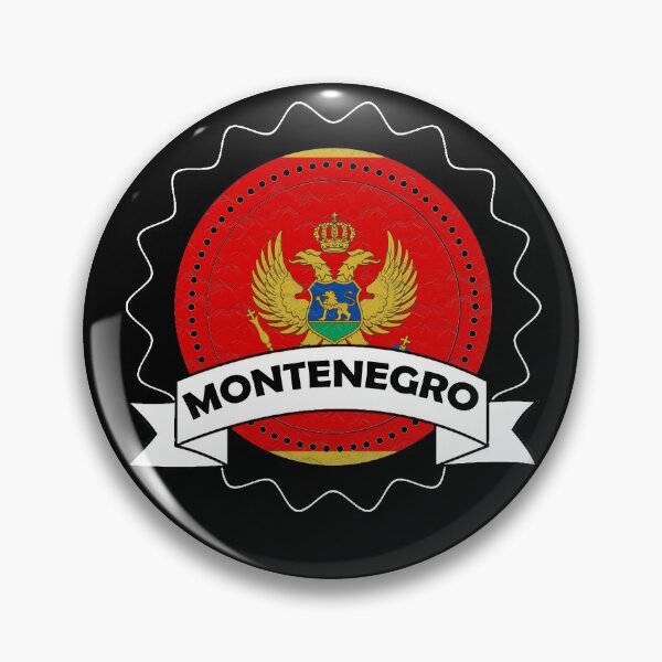 Item preview, Montenegro Emblem-Badge-Flag designed and sold by Gina-Driada.