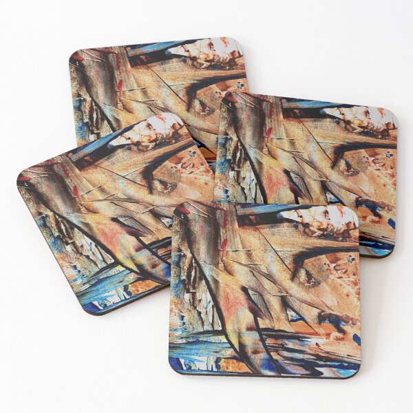 Item preview, Abstract runaway of paint spills designed and sold by TitaCris.
