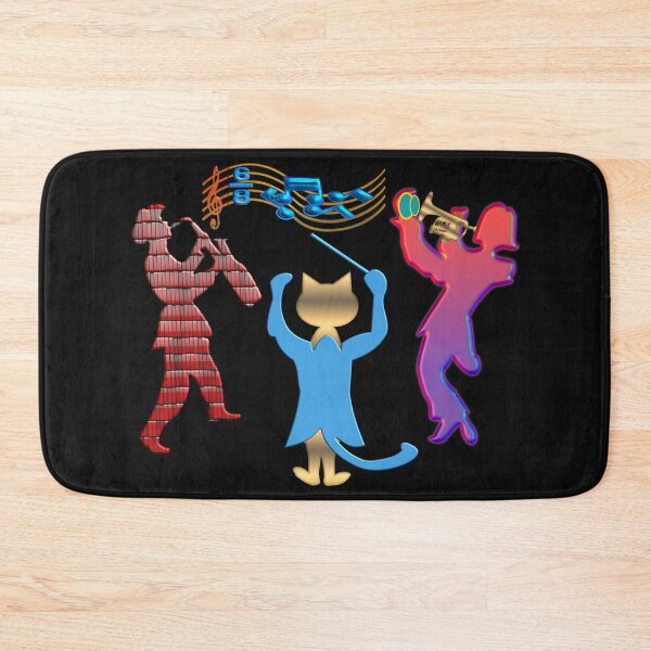 Item preview, Life is better when my cat is the conductor - My Cat Is My Therapist - Great Gift For Cats and music Lover designed and sold by Ralek.