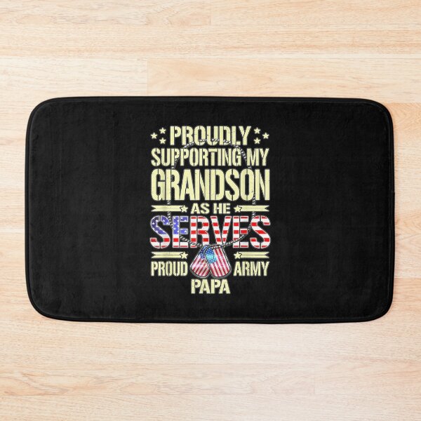 Item preview, Proudly Supporting My Grandson As He Serves | Proud Army Papa | Gift Idea | Gift For Grandpa | Gift For Son | Gift For Grandson designed and sold by LanPhan.