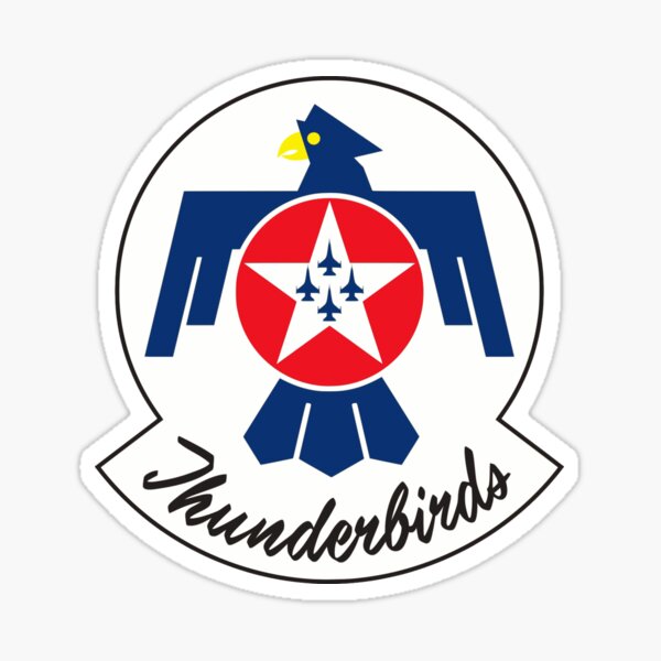 Item preview, United States Air Force Thunderbirds designed and sold by wordwidesymbols.