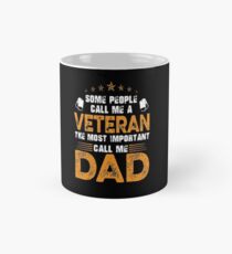 Taza clásica Veteran Dad T-shirt
