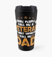 Veteran Dad Tshirt Travel Mug