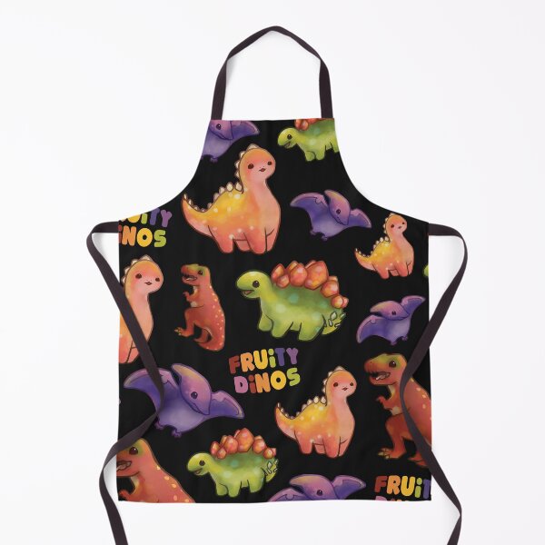 Item preview, Fruity Dinos (Black) designed and sold by mofuseasons.