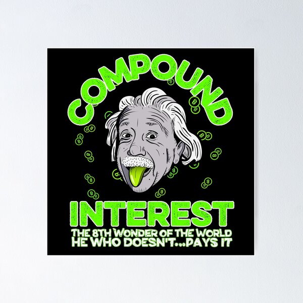 Item preview, Compound Interest the 8th wonder of the world designed and sold by FurioInc.