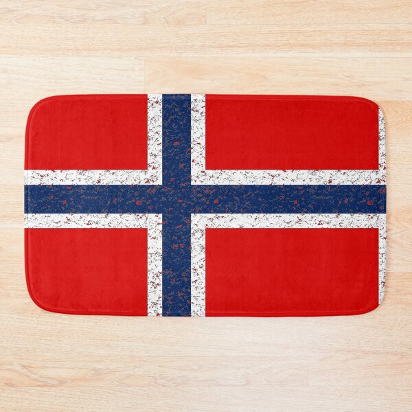 Item preview, Norwegian/Norsk Flag (weathered) designed and sold by Samboid.