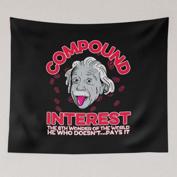 Item preview, Compound Interest the 8th wonder of the world designed and sold by FurioInc.
