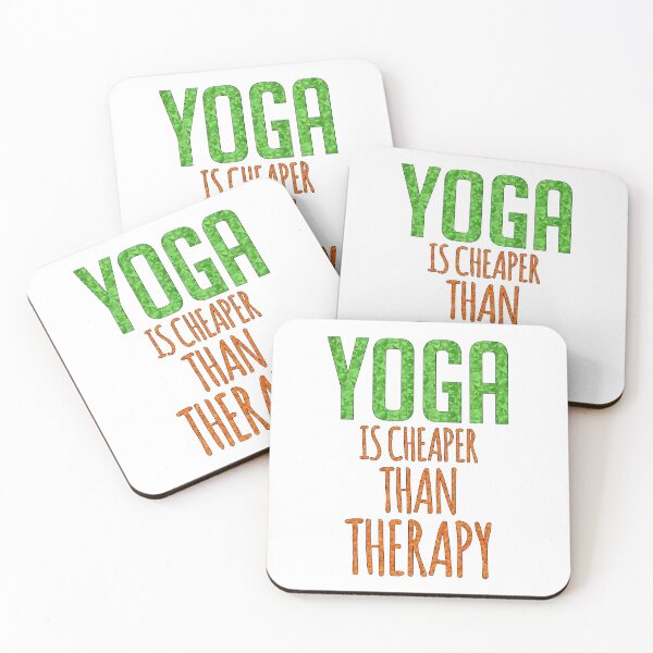 Item preview, Yoga Is Cheaper Than Therapy - Yoga designed and sold by sasijaya.