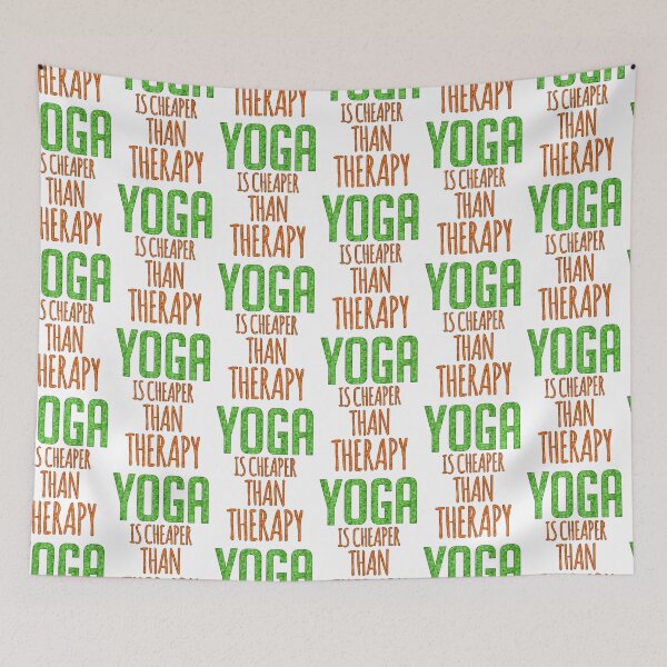Item preview, Yoga Is Cheaper Than Therapy - Yoga designed and sold by sasijaya.