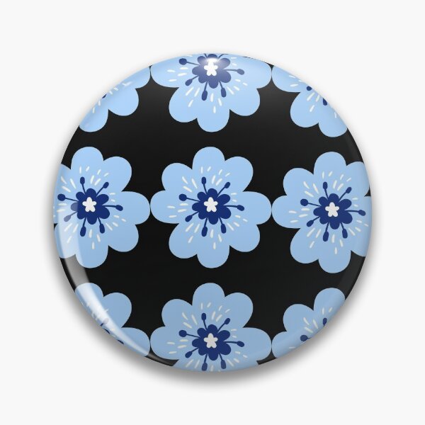 Item preview, Sky Blue cherry blossoms designed and sold by KANTRUTHAISHOP.