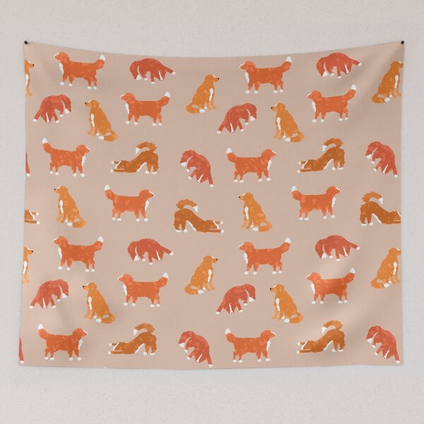 Item preview, Artsy Abstract Tollers - Taupe designed and sold by BlossomCreative.