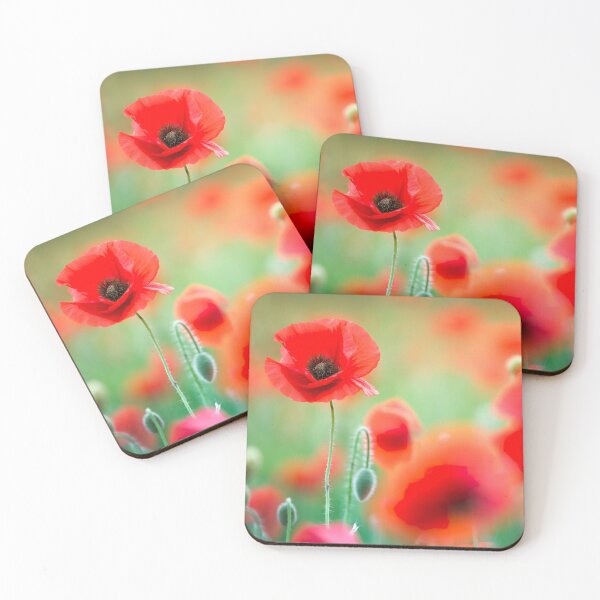 Item preview, Beautiful Wild Red Poppy Meadow designed and sold by CyaniRose.
