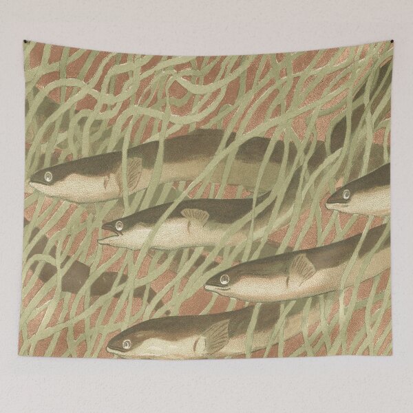 Item preview, Electric Eel - Vintage Japanese illustration designed and sold by elevens.