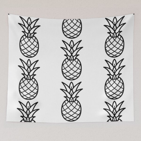 Item preview, Pineapple Black White designed and sold by Farage Art.