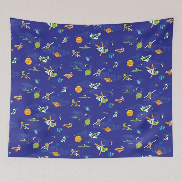 Item preview, space adventures - blue designed and sold by kobyakov.