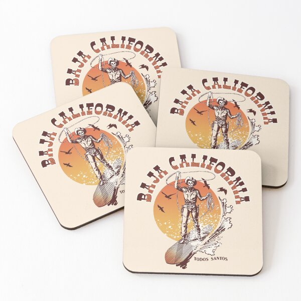Item preview, Baja Surfing Cowboy designed and sold by timshawlstudio.