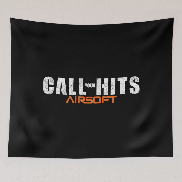 Item preview, Airsoft Call Your Hits (distressed) designed and sold by ShadeSpotMatt.
